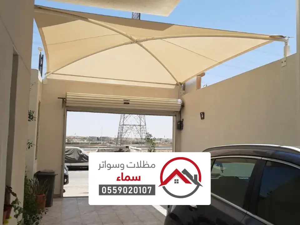 مظلات مداخل بيوت الشنان