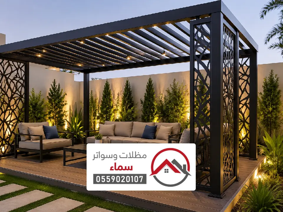 معلم تركيب مظلة بديل الخشب بالرياض