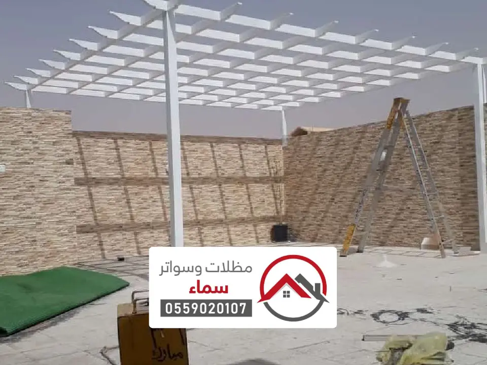 مظلات خشبية ثادق