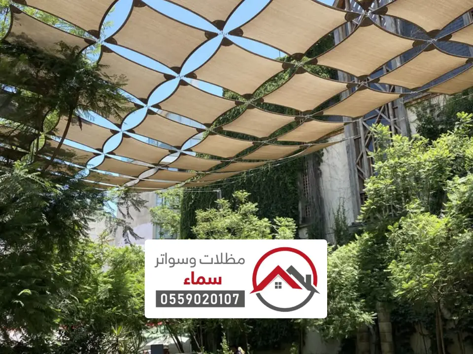 تفصيل مظلات شد انشائي جدة