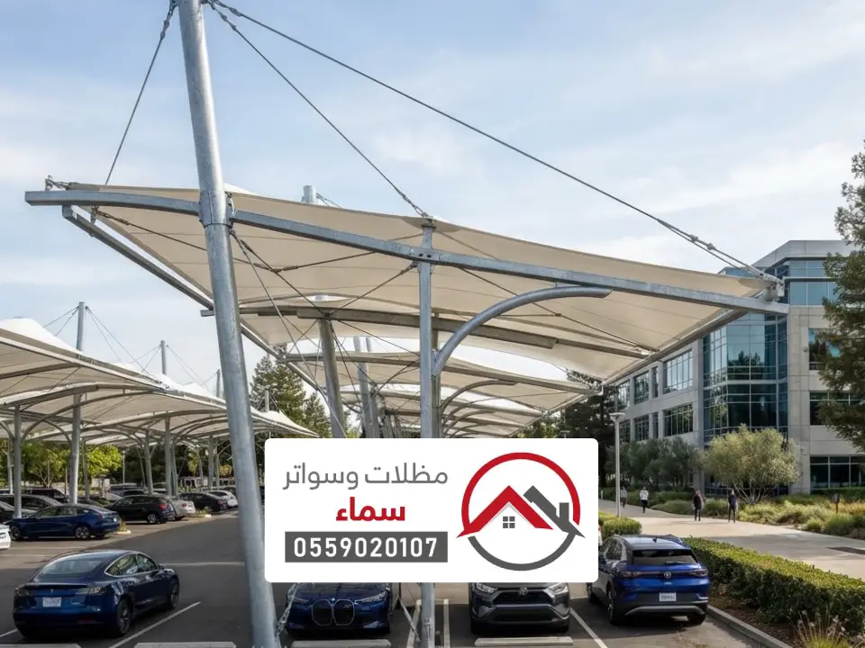 مظلات الشد بالمدينة المنورة